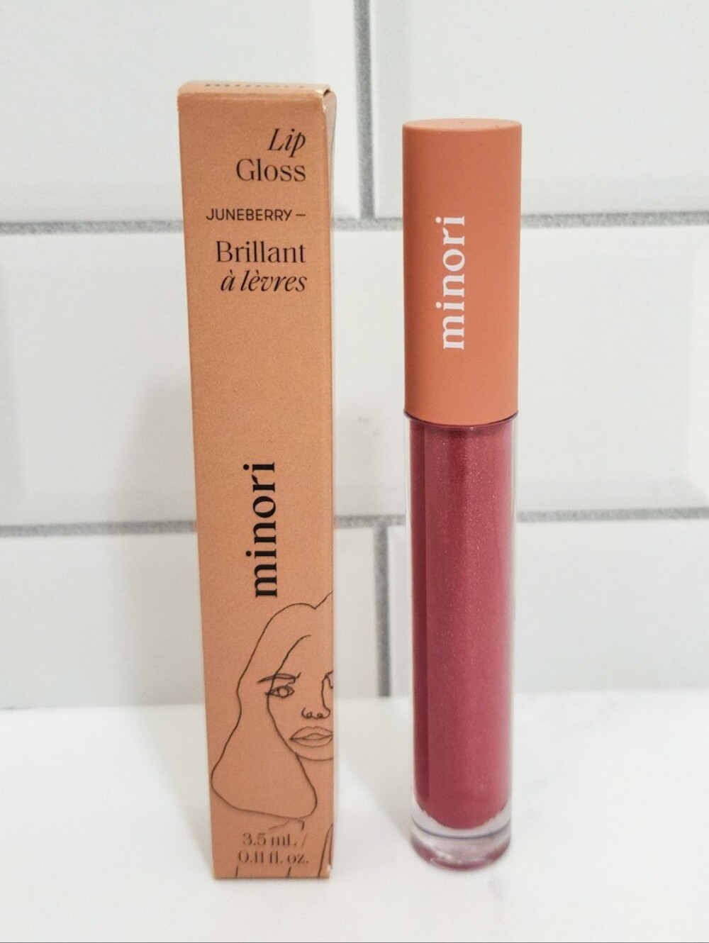 Minori Lip Gloss - Juneberry